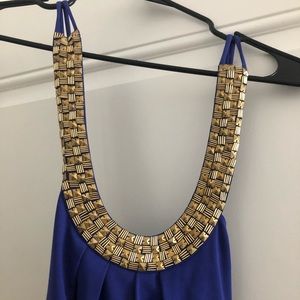 Blue Bebe Maxi Dress